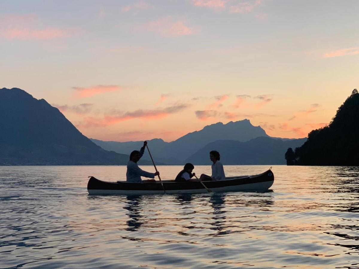 Ferienwohnungen Mit 4 Betten In Gersau Direkt Am Vierwaldstaettersee Exterior foto