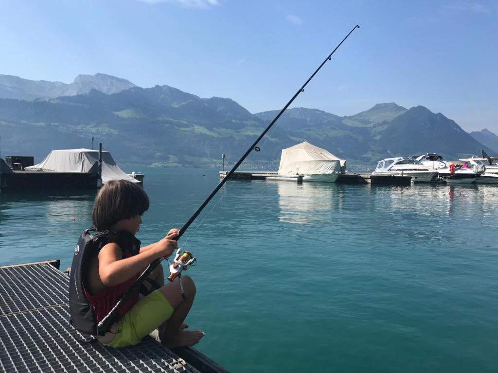 Ferienwohnungen Mit 4 Betten In Gersau Direkt Am Vierwaldstaettersee Exterior foto