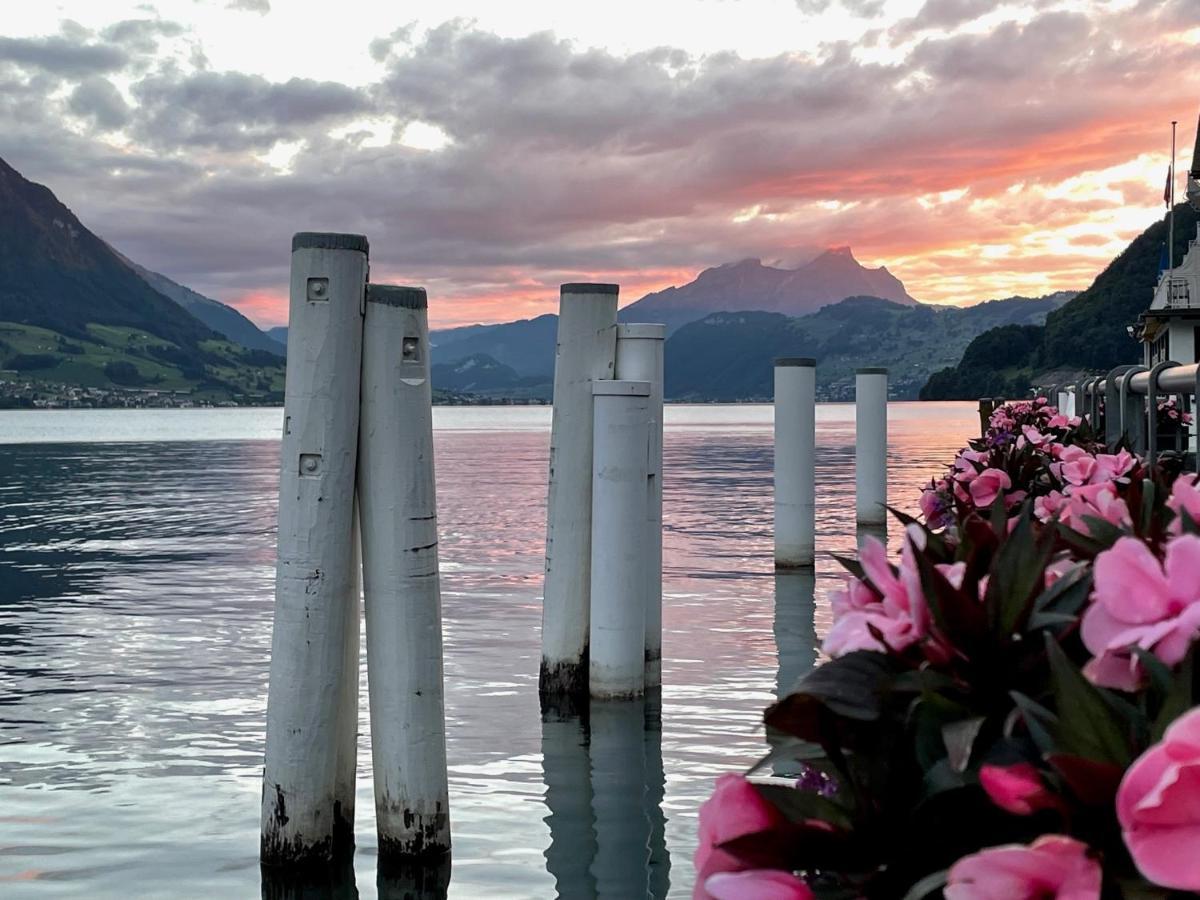 Ferienwohnungen Mit 4 Betten In Gersau Direkt Am Vierwaldstaettersee Exterior foto
